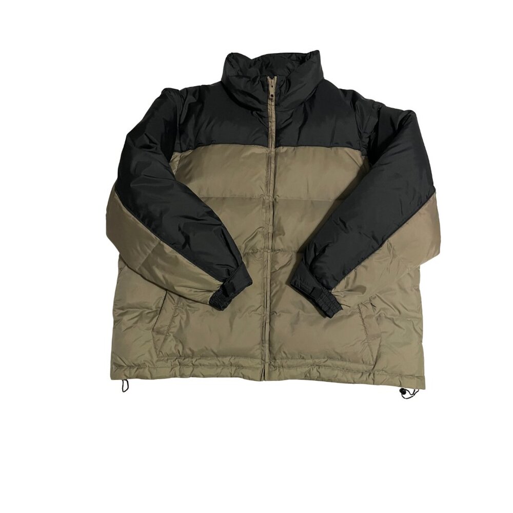Redhead Men’s XL Nylon Down Puffer Jacket – Zip-Off Sleeves & Hood